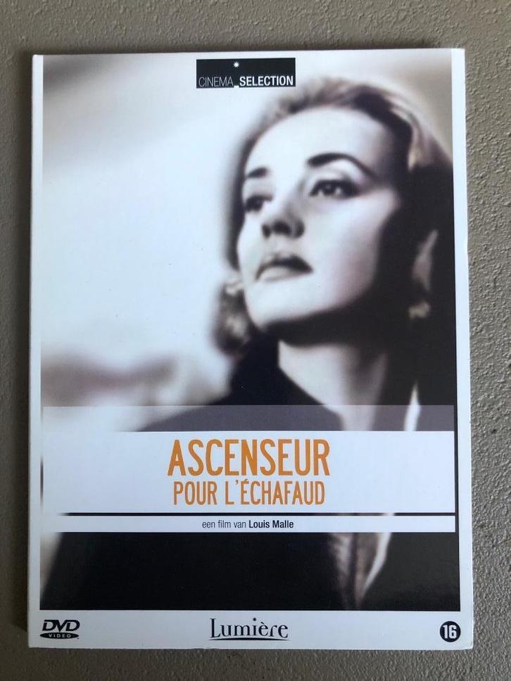 ASCENSEUR POUR l'ÉCHAFAUD, Cd's en Dvd's, Dvd's | Filmhuis, Zo goed als nieuw, Frankrijk, Vanaf 16 jaar, Verzenden