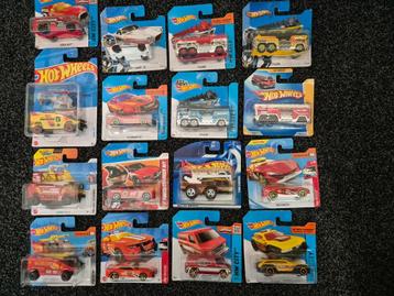 Hot Wheels brandweer auto's - Camaro - Dodge -  21 stuks beschikbaar voor biedingen
