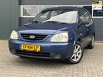 Kia Carens 1.6-16V LX Airco + Nieuwe APK, Auto's, 65 €/maand, 4 cilinders, Blauw, Origineel Nederlands