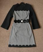 Elegante Jurk van Caroline Biss, Maat 38/40 (M), Zwart, Ophalen of Verzenden, Zo goed als nieuw