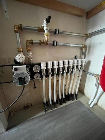 Vloerverwarming & loodgieterswerk   beschikbaar voor biedingen