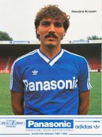 Spelerskaart Hendrie Krüzen - FC Den Bosch - seizoen 1987/88, Ophalen of Verzenden, Zo goed als nieuw, PSV, Spelerskaart