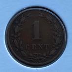 1 Cent uit 1896 van Wilhelmina, Verzenden, Koningin Wilhelmina, 1 cent, Losse munt