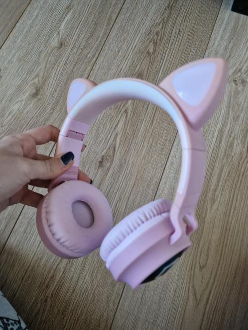 PowerLocus Buddy headset, Computers en Software, Headsets, Zo goed als nieuw, Over-ear, Draadloos, Gaming headset, Inklapbare microfoon