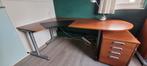 Te koop: Ikea Galant bureau, Huis en Inrichting, Bureaus, Ophalen, In hoogte verstelbaar, Zo goed als nieuw