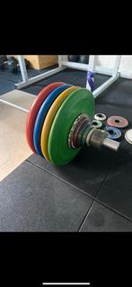 Uesaka Olympische Gewichthef competitie set, Sport en Fitness, Fitnessmaterialen, Ophalen, Gebruikt, Armen, Halterset