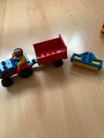 LEGO Duplo 2629  Boer met tractor met aanhanger, Kinderen en Baby's, Speelgoed | Thomas de Trein, Ophalen of Verzenden, Gebruikt