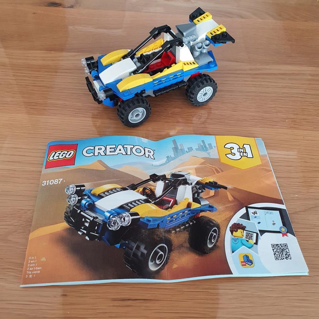 LEGO Creator 31087 3-in-1 set Dune Buggy, Kinderen en Baby's, Speelgoed | Duplo en Lego, Ophalen, Zo goed als nieuw, Complete set