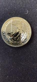 Zilveren munt Brittania 2022, Zilver, Ophalen of Verzenden, Losse munt, Overige landen