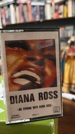 Diana Ross muziek cassette an evening with 13 tracks Motown, Cd's en Dvd's, Cassettebandjes, Gebruikt, Ducoso, 1 bandje, Ophalen of Verzenden