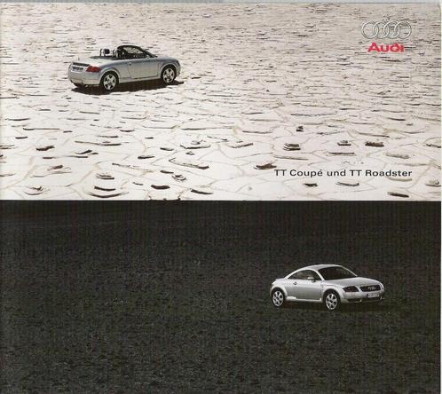 Audi TT coupe und Roadster folder, Boeken, Auto's | Folders en Tijdschriften, Zo goed als nieuw, Audi, Ophalen of Verzenden