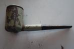 pijp-blikken pijp, lengte 9 cm, Ophalen of Verzenden, Gebruikt, (Water)pijp