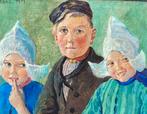Volendam Georg Hering, Antiek en Kunst, Kunst | Schilderijen | Klassiek, Ophalen of Verzenden