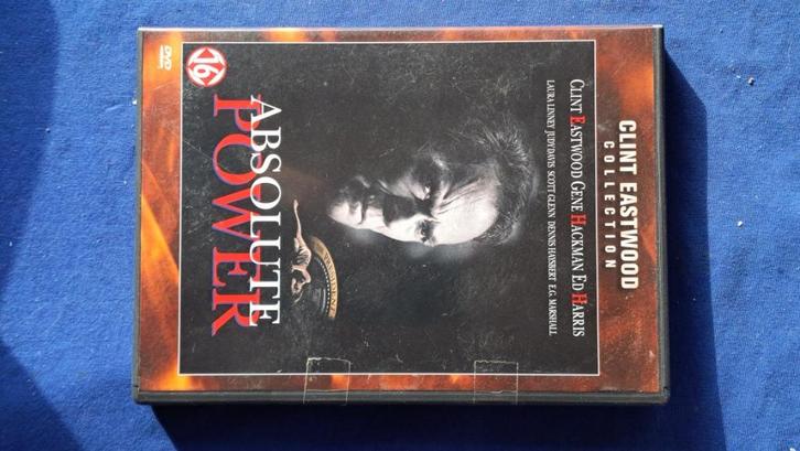 Absolute Power "Clint Eastwood, Gene Hackman", Cd's en Dvd's, Dvd's | Thrillers en Misdaad, Zo goed als nieuw, Actiethriller, Vanaf 12 jaar