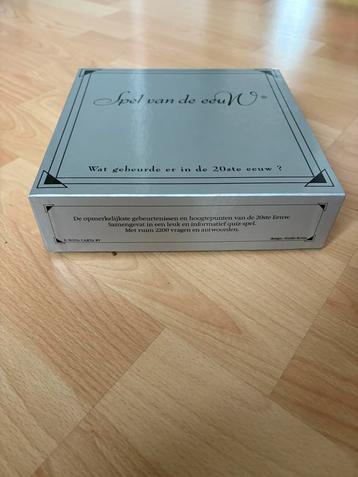 Gezelschapsspel “Spel van de eeuw” nieuwstaat! beschikbaar voor biedingen