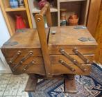 Vintage Naaikistje met Opbergruimte, Ophalen, Gebruikt, Overige typen