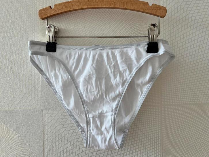 Hanro wit seamless cotton slipje, Kleding | Dames, Ondergoed en Lingerie, Slip, Wit, Verzenden