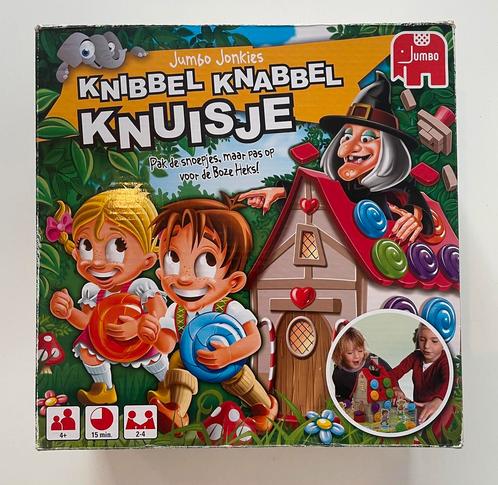 SPEL Knibbel Knabbel Knuisje Jumbo COMPLEET, Hobby en Vrije tijd, Gezelschapsspellen | Bordspellen, Zo goed als nieuw, Ophalen of Verzenden