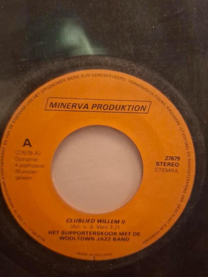 Willem II Clublied - Vinyl Single, Cd's en Dvd's, Cd's | Overige Cd's, Gebruikt, Ophalen of Verzenden