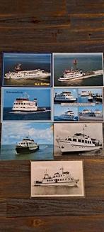 ansichtkaarten van veerboten naar Schiermonnikoog wagenborg, Verzamelen, Ophalen of Verzenden