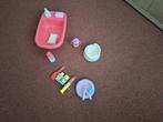 Badje voor pop met accessoires, Ophalen, Babypop