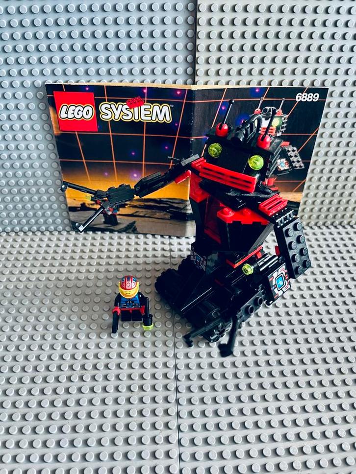 LEGO Space 6889 Recon Robot, Kinderen en Baby's, Speelgoed | Duplo en Lego, Gebruikt, Lego, Complete set, Ophalen of Verzenden