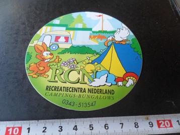stickers RCN Recreatiecentra Nederland  Campings Bungalows  beschikbaar voor biedingen