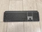 Logitech MX Keys Keyboard, Computers en Software, Toetsenborden, Ophalen, Ergonomisch, Zo goed als nieuw, Draadloos