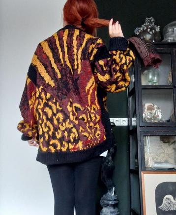 Vintage vest jaren 80 maat L  beschikbaar voor biedingen