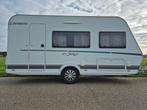Dethleffs 420 Qsh C Joy NIEUWSTAAT AIRCO ATC VOORTENT LUIFEL, Caravans en Kamperen, Caravans, Schokbreker, Treinzit, Particulier