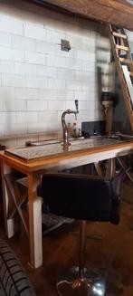 tapblad bartafel mancave bar., Ophalen, Gebruikt