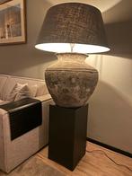Schitterende grote Hoffz Kruiklamp Taupe/grijs, Huis en Inrichting, Ophalen, Overige materialen, Gebruikt, Minder dan 50 cm