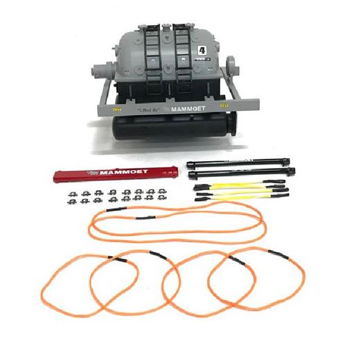 WEISS BROTHERS GENERATOR TRAFO LOAD SET HIJS SET MAMMOET, Hobby en Vrije tijd, Modelauto's | 1:50, Nieuw, Hijskraan, Tractor of Landbouw