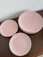 12-delig Ikea borden set - ontbijt en diner, Gebruikt, Ophalen of Verzenden, Bord(en), Effen