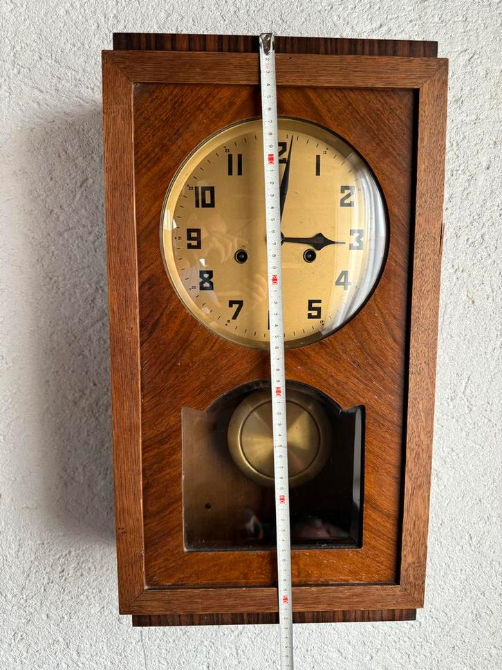 Antieke Wandklok met Slinger, Antiek en Kunst, Antiek | Klokken, Ophalen