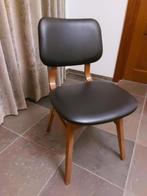 4 stoelen vintage zgan, Ophalen, Zwart, Vintage, Hout