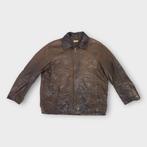 Kiabi heren jas maat XL (100% leer), Tweedehands, Kiabi, Bruin, Tweedehands