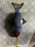 Vintage Keramische Wanddecoratie Vis, Huis en Inrichting, Ophalen of Verzenden, Gebruikt