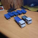 ESPEWE 2x Skoda met 5 aanhanders, Hobby en Vrije tijd, Modelauto's | 1:87, Ophalen of Verzenden, Bus of Vrachtwagen
