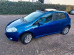 Fiat Punto 1.4 5DR 2006 Blauw, Auto's, Fiat, Voorwielaandrijving, 4 cilinders, Origineel Nederlands, Handgeschakeld