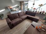 3 Zitbank +1 zit-chaise longue  Sanders Wonen 204 x 210 cm, Ophalen, Gebruikt, Tijdloos, 200 tot 250 cm