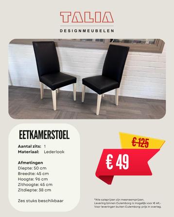 Stoelen beschikbaar voor biedingen