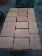 38m² 20x30 rood/geel, gebruikt, op pallet, Tuin en Terras, Tegels en Klinkers, Ophalen of Verzenden, Gebruikt, Beton, Terrastegels