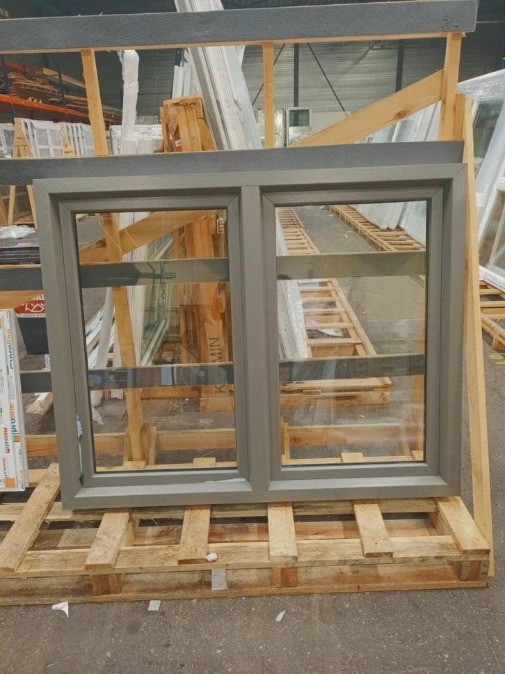 Kunststof Draaikiep draaikiep kozijn  b163 x -1972-, Doe-het-zelf en Verbouw, Kozijnen en Schuifpuien, Zo goed als nieuw, Raamkozijn