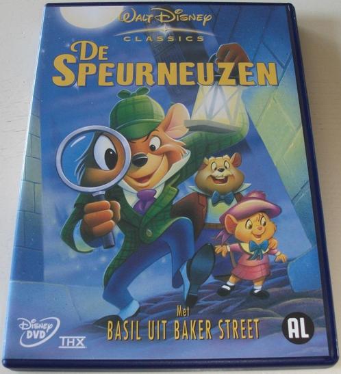 Dvd *** SPEURNEUZEN *** Walt Disney Classics, Cd's en Dvd's, Dvd's | Tekenfilms en Animatie, Zo goed als nieuw, Tekenfilm, Alle leeftijden