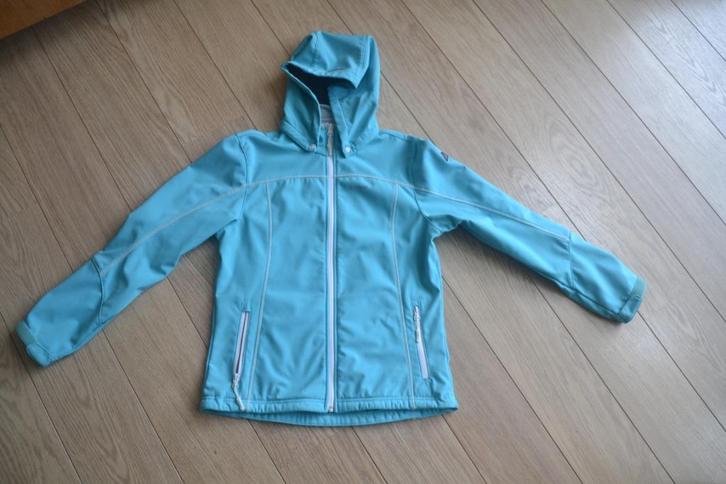softshell jas Icepeak mt 164 meisje, Kinderen en Baby's, Kinderkleding | Maat 164, Zo goed als nieuw, Meisje, Jas, Ophalen of Verzenden