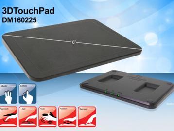 3Dtouchpad DM160225 van Microchip beschikbaar voor biedingen