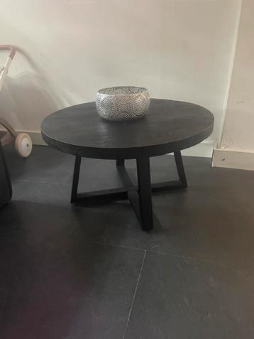 Salontafel mango hout zwart