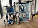 Playmobil politiebureau met auto en motor, Ophalen, Gebruikt, Jongen of Meisje