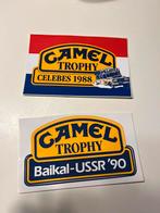 Camel trophy vintage sticker jaren 90 2 stuks, Verzamelen, Stickers, Overige typen, Ophalen of Verzenden, Zo goed als nieuw